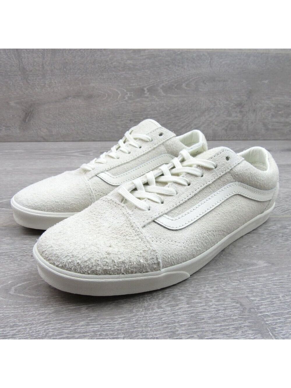 Vans Old Skool Lowpro Shoes Mens Size 6 / Womens Size 7.5 White NEW - Picture 4 of 14